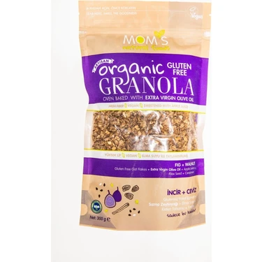 Organik Gluteniz İncir & Ceviz Granola 300