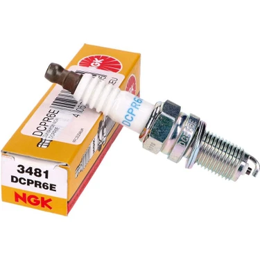 Ngk DCPR6E Motosiklet Bujisi %98 Saf Bakır ile Geliştirilmiş Isı Dağılımı