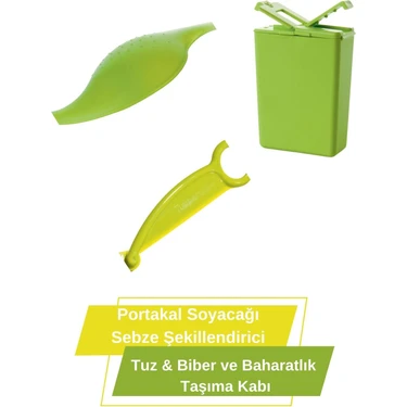 Tupperware Pratik Mutfak Gereçleri 3'lü