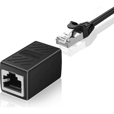 Lunatic 0846 Gigabit RJ45 Cat5/cat6/cat7/cat8 Destekli Ethernet Modem Lan Birleştirici Aparatı