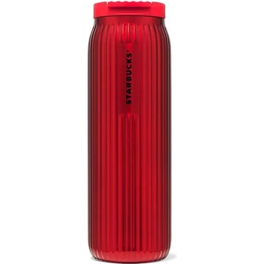Starbucks Starbucks® Paslanmaz Çelik Termos - Kırmızı - 473 ml -