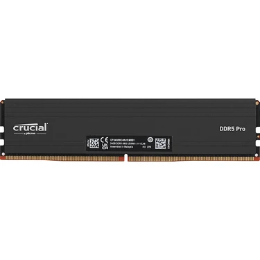 メモリー DDR5 24GB 5600mhz Crucial Pro 24GB (1X24GB) Ddr5 5600MHZ CP24G56C46U5 Fiyatı