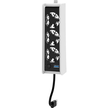 Airstorr PG-P5S004 Ps5 Slim Konsol Için Soğutma Fanı 3 Hız Ayarlanabilir LED Işıklı Soğutucu