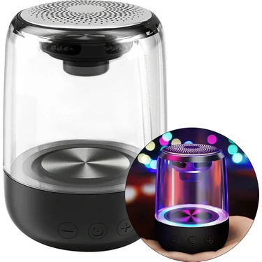 Magıcvoıce MV-24696 600 Mah Taşınabilir Rgb Mikrofonlu Aux/tf/bluetooth 3 W Hoparlör Speaker