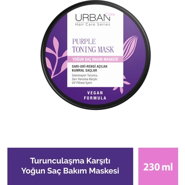 Urban Care Mor Turunculaşma Karşıtı Yoğun Saç Bakım Maskesi 230