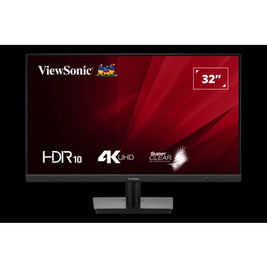 Viewsonic 32” VA3208-4K-HD 4ms 60Hz UHD Va Panel 4K