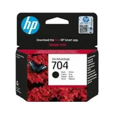 HP 704 Deskjet 2060 Siyah Kartuş CN692AE /