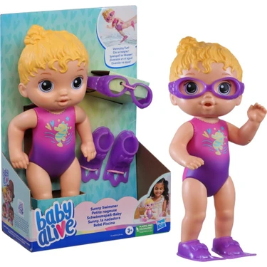 Baby Alive Sunny Swimmer Küçük Yüzücü Oyuncak