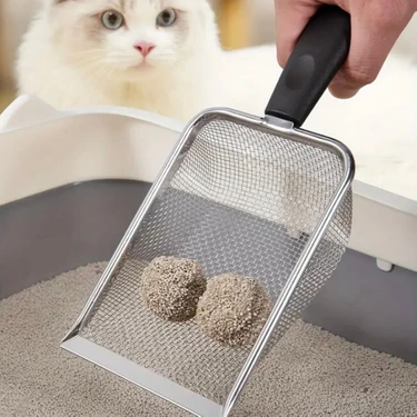 Aps Paslanmaz Çelik Kedi Kumu