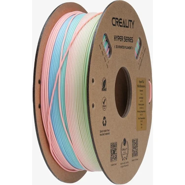 Creality Hyper Pla Gökkuşağı Spring Lake Filament 1.75MM 1kg
