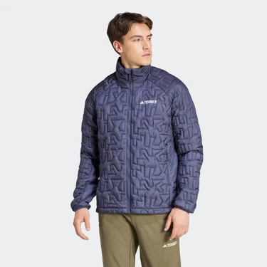 Adidas Terrex Xperior Primaloft Erkek Lacivert Mont