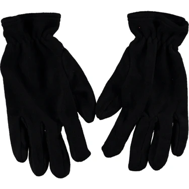 Hipatya Unisex Siyah Termal Kışlık Kaliteli Polar