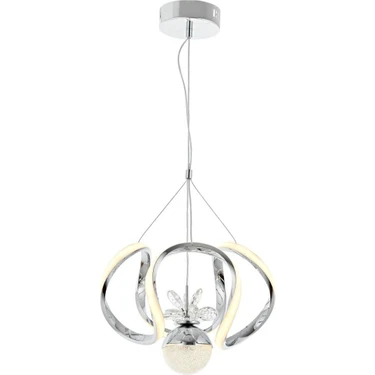 Eray Aydınlatma 1688-30 Krom Led Avize(Beyaz Işık -Sarı Işık - Gün