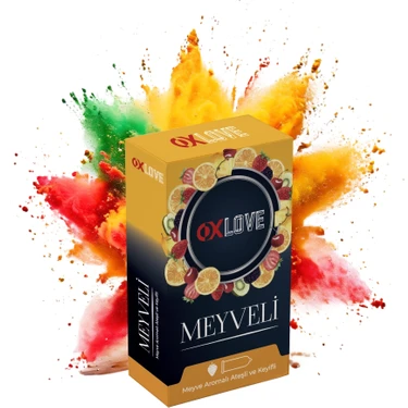 Oxlove Prezervatif Meyve Aromalı Kondom 10'lu