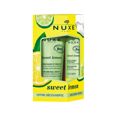 Nuxe Sweet Lemon Nemlendirici ve Koruyucu Stick Dudak Kremi 4 gr ve El Kremi 30