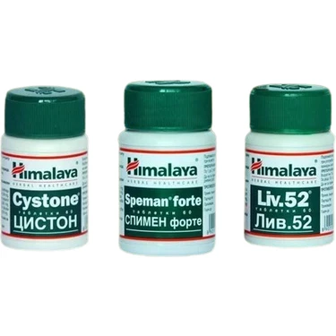 Himalaya LİV52ds + Cystone ds+ Speman Forte Koruyucu