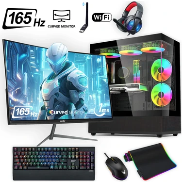 İzoly Ventus 506 x Ryzen 5 5500 32GB 512GB M.2 Nvme Rtx 3060 8gb 24" 165 Hz Oyuncu Masaüstü