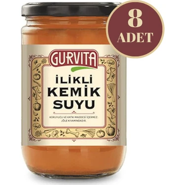 Gurvita İlikli Kemik Suyu Sebzeli 660 ml