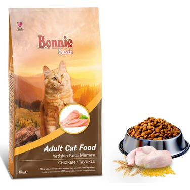 Bonnie Tavuklu Yetişkin Kedi Maması 10