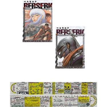 Berserk 5. ve 6. Ciltler Manga Seti Kentaro Miura + Mat. Kitabı