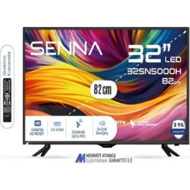 Senna SN5000H 32'' 80 Ekran Uydu Alıcılı HD Ready LED