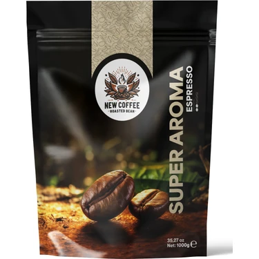 New Coffee SA1000GR Super Aroma 1000 gr Espresso Çekirdek