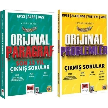 Yargı Yayınevi 2025 KPSS ALES DGS TYT MSÜ Paragraf Son 15 Yıl - Problemler Orijinal Çıkmış Sorular