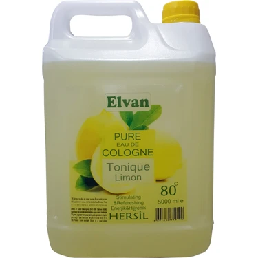 Elvan 80 Derece Limon Kolonyası 5