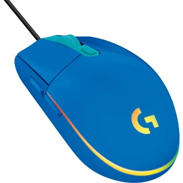 Logitech 910-005824 G102 LightSync Mavi 8000DPI 6 Tuş Optik RGB Mavi Kablolu Gaming (Oyuncu)
