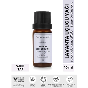 Bade Natural Lavanta Uçucu Yağı %100 Saf 10