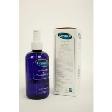 Crystalin Sıvı Antiseptik Dezenfektan 250 ml Alkolsüz Özellik ile Etkili Koruma