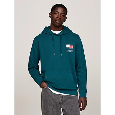 Tommy Hilfiger Tjm Reg Essentıal Flag Hood