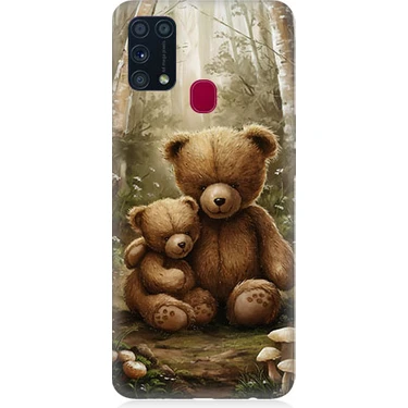 Teknomeg Samsung Galaxy M31 Uyumlu Teddy Ayılar Desenli Fiyatı