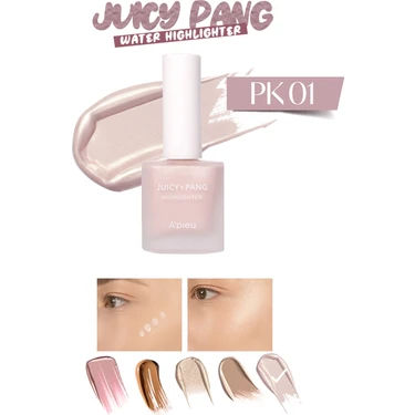 Cilt ile Bütünleşen Kalıcı Likit Aydınlatıcı Juicy-Pang Water Highlighter