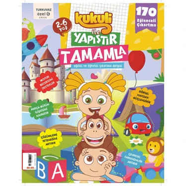 Kukuli ile Yapıştır Tamamla 5. Sayı -