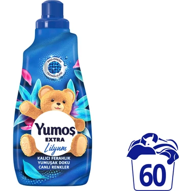 Yumoş Extra Konsantre Çamaşır Yumuşatıcı Lilyum 1440 ml 60