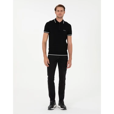 Pierre Cardin Erkek Antrasit Slim Fit Jean Pantolon