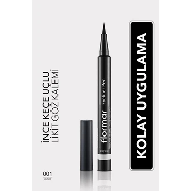 Flormar Eyeliner Pen Black