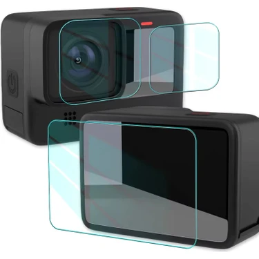 Teknoroket Gopro Hero 13 , 12 , 11 , 10 Ekran Koruyucu Seti