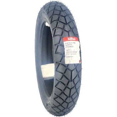 Billas Motosiklet Lastik 90/90-12 Tl (Tubeless - Dubleks)