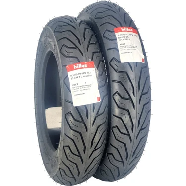 Billas 350-10 ve 90/90-12 Takım Tl (Tubeless - Dubleks)