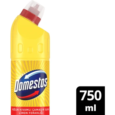 Domestos Yoğun Kıvamlı Çamaşır Suyu Limon Ferahlığı 750