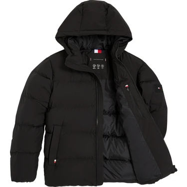 Tommy Hılfıger Down Hooded Puffer Jacket Mont Fiyatı