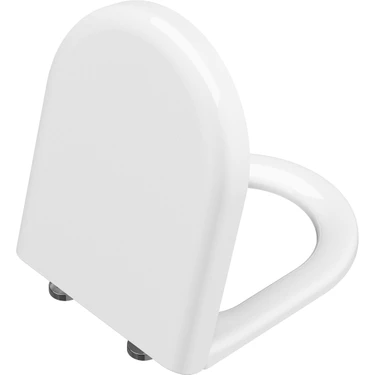 VitrA Integra 121-003-909 Universal Klozet Kapağı, Yavaş Kapanır, Kolay Çıkabilir,