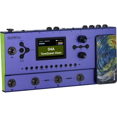 Mooer GE200 Pro LI Şarjlı Gitar Efekt Prosesör Fiyatı