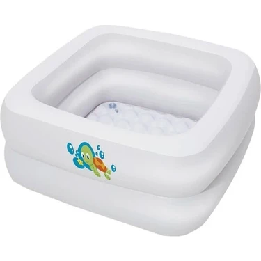 Deanb 86/86/25CM 1-3 Yaş Yenidoğan Şişme Bebek Banyo Küveti Çocuk Mini