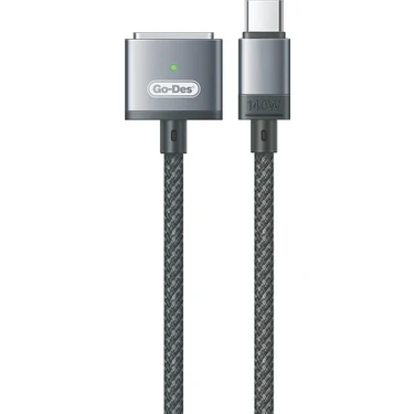 Go-Des Macbook Type-C Magsafe 3 Şarj Kablosu GD-UC807 140W 2 Metre