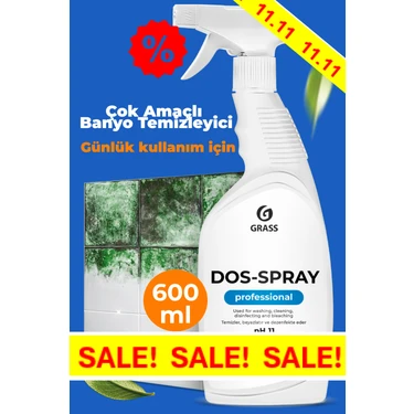 GRASS Dos-spray Aktif Klor Bazlı Küf Giderici 600