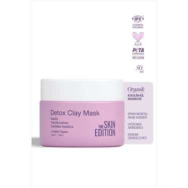 The Skin Edition Organik Kaolin Kil Maskesi 50