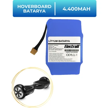 Electroll 36V 4.400mAh (Orjinal Kapasite) Hoverboard